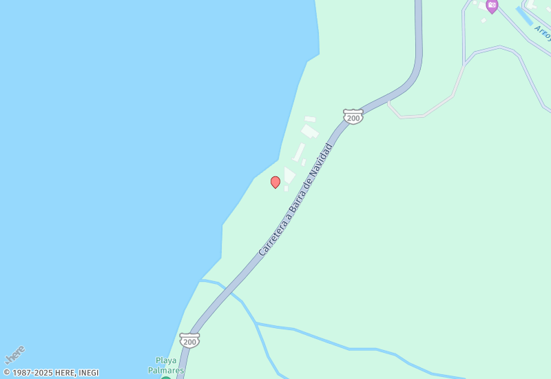 Punta Negra 102 Location map