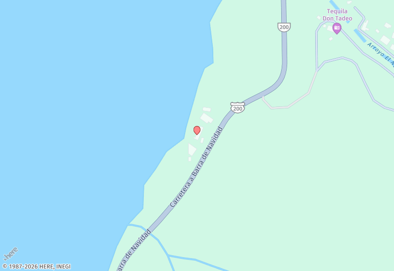 Punta Negra 403 Location map