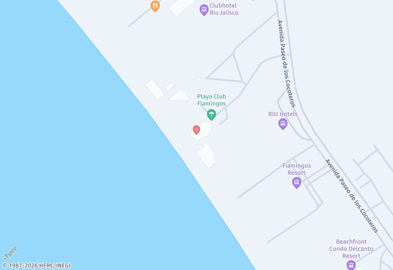 Quinta del Mar 404 Location map