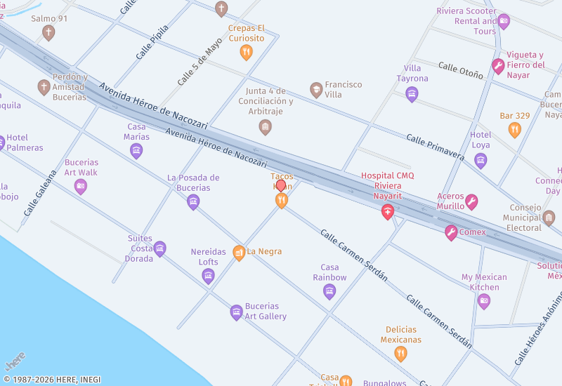 REFUGIO DEL MAR PH5 Location map