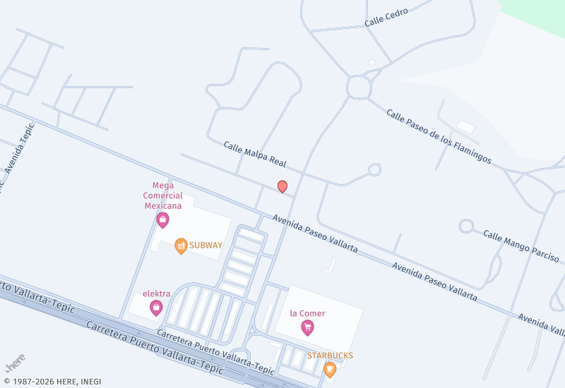 ROYAL PALM 17 Location map