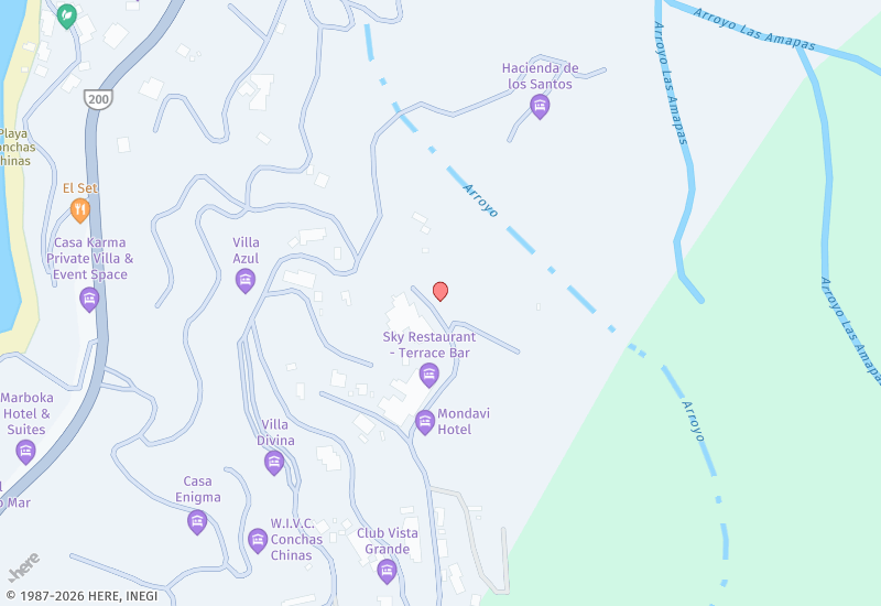 Real de Conchas Chinas Lote 9.2 Location map
