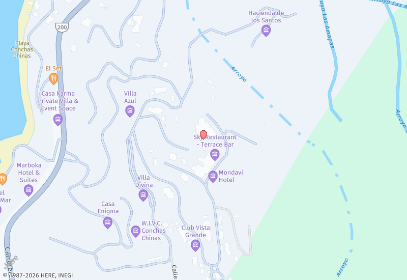 Real de Conchas Chinas Lote 9.5 Location map