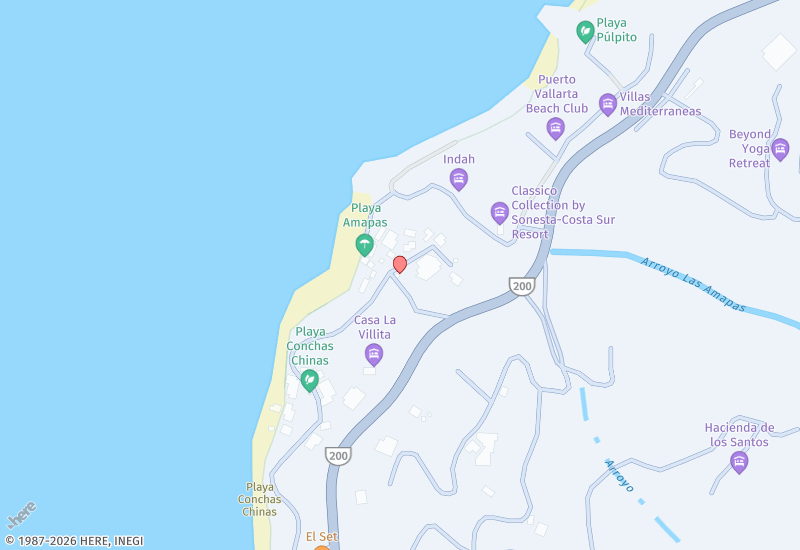 Riviera Amapas 1 Location map