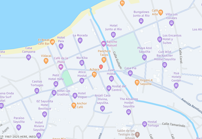 Sayulita Investment Realty Location map