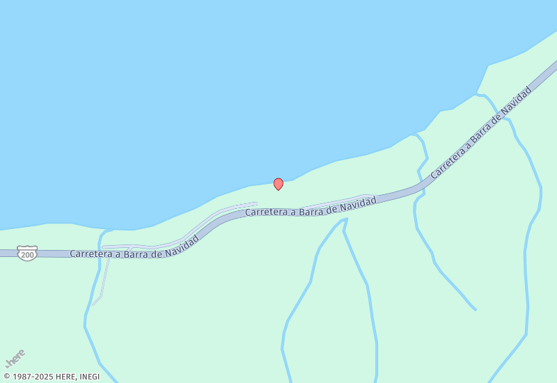 Sierra del Mar 1 S Arco Norte Location map