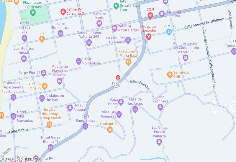 South Bay 208 Location map