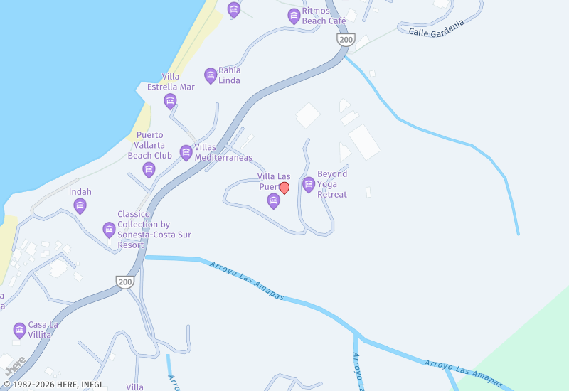 TERRAZA DEL MAR 10 Mapa de ubicación