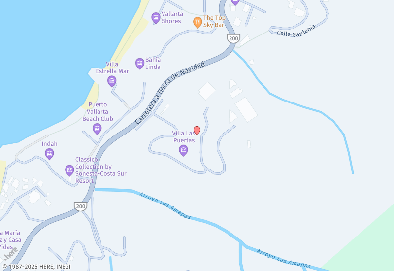 Terraza del Mar # 2 Location map