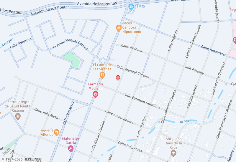 Terreno Agave Location map