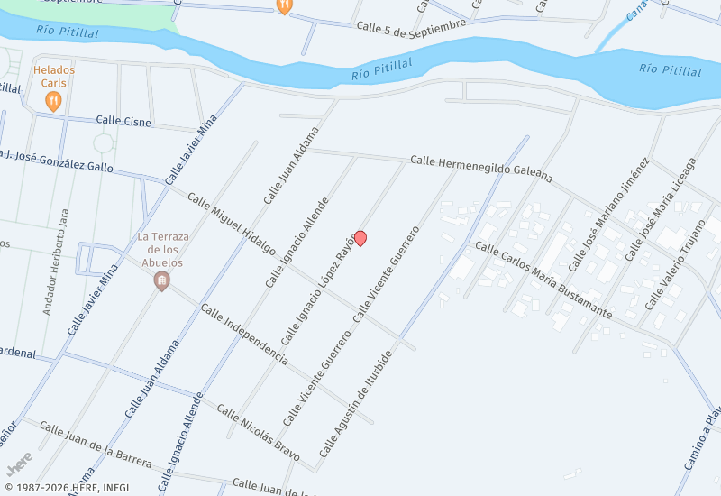 Terreno Independencia Mapa de ubicación