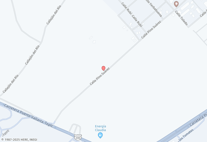 Terreno Las Juntas Mapa de ubicación