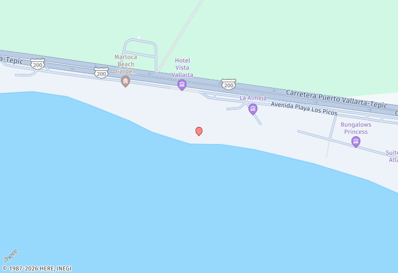 V Bucerias 108 Location map