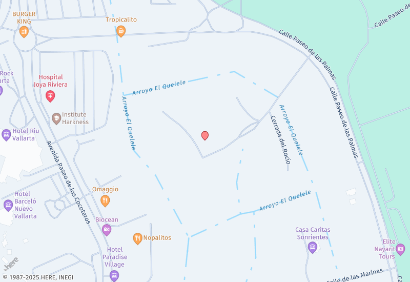 Villa Isla Capitán Location map