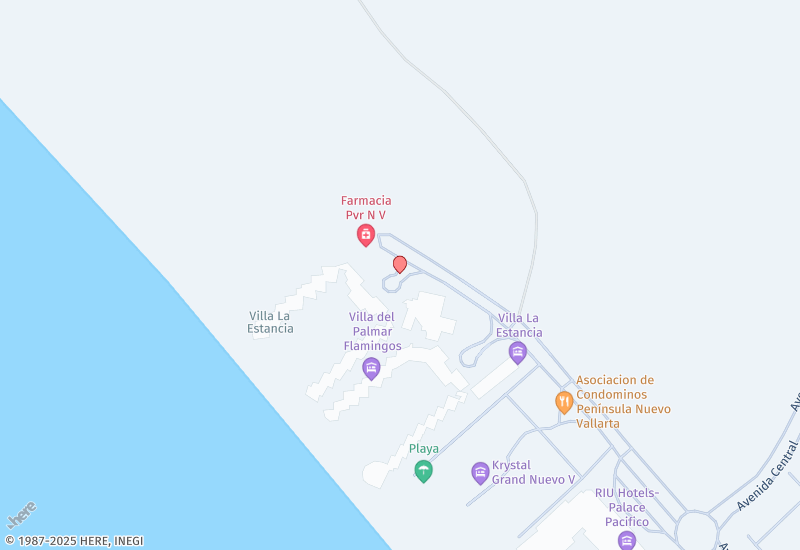 Villa La Estancia 3401 Mapa de ubicación