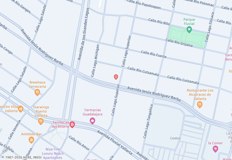 Villa Lirios Mapa de ubicación