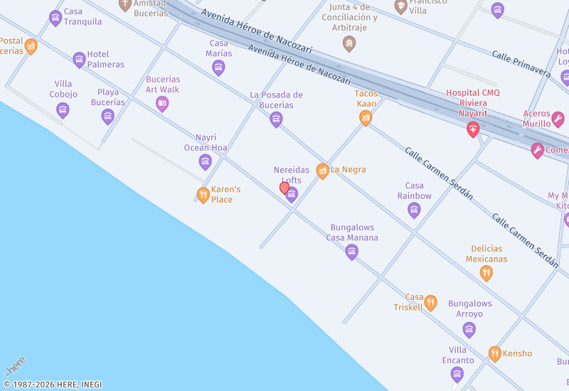 Villa Magnolia Mapa de ubicación