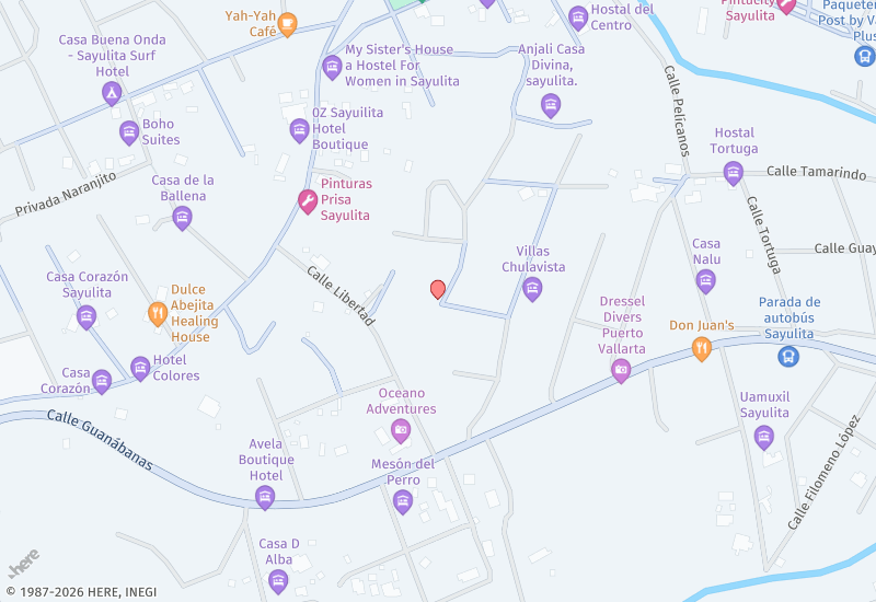 Villa Monte Mapa de ubicación