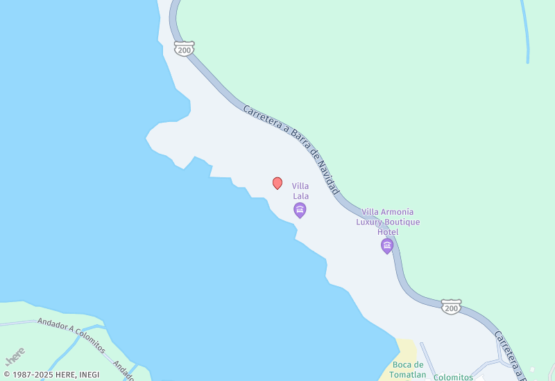 Villa Oceana Mapa de ubicación