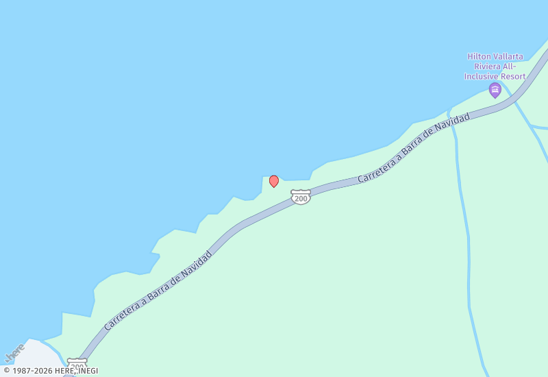 Villa Padre Location map