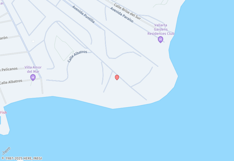 Villa Punta Pelicanos 8 Mapa de ubicación