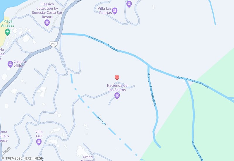 Villa Ventanas al Mar Location map