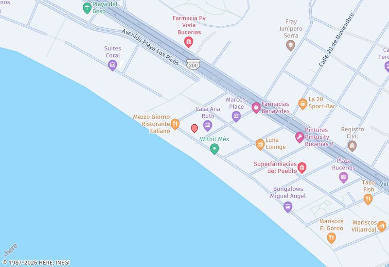 Vista Bahía 102 Location map