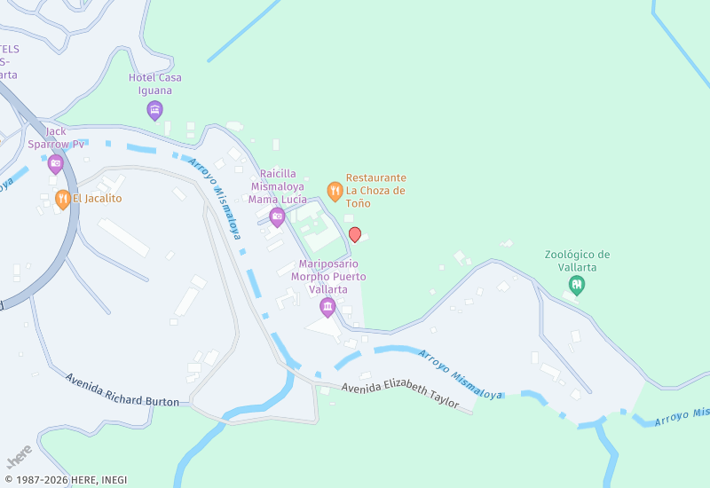 Vista Mismaloya 3 Mapa de ubicación