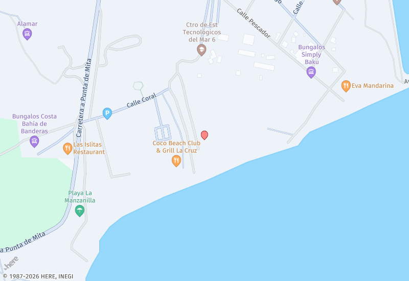 Zantamar 201A Mapa de ubicación