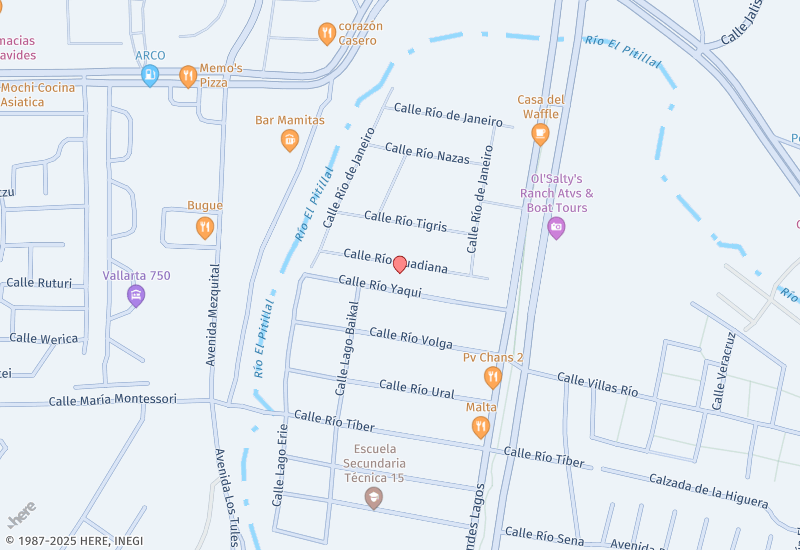 Zuñiga Realtors Location map
